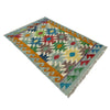 Handmade Vegetable Kilim 2' 7" x 4' 1" (ft) - No. R38977