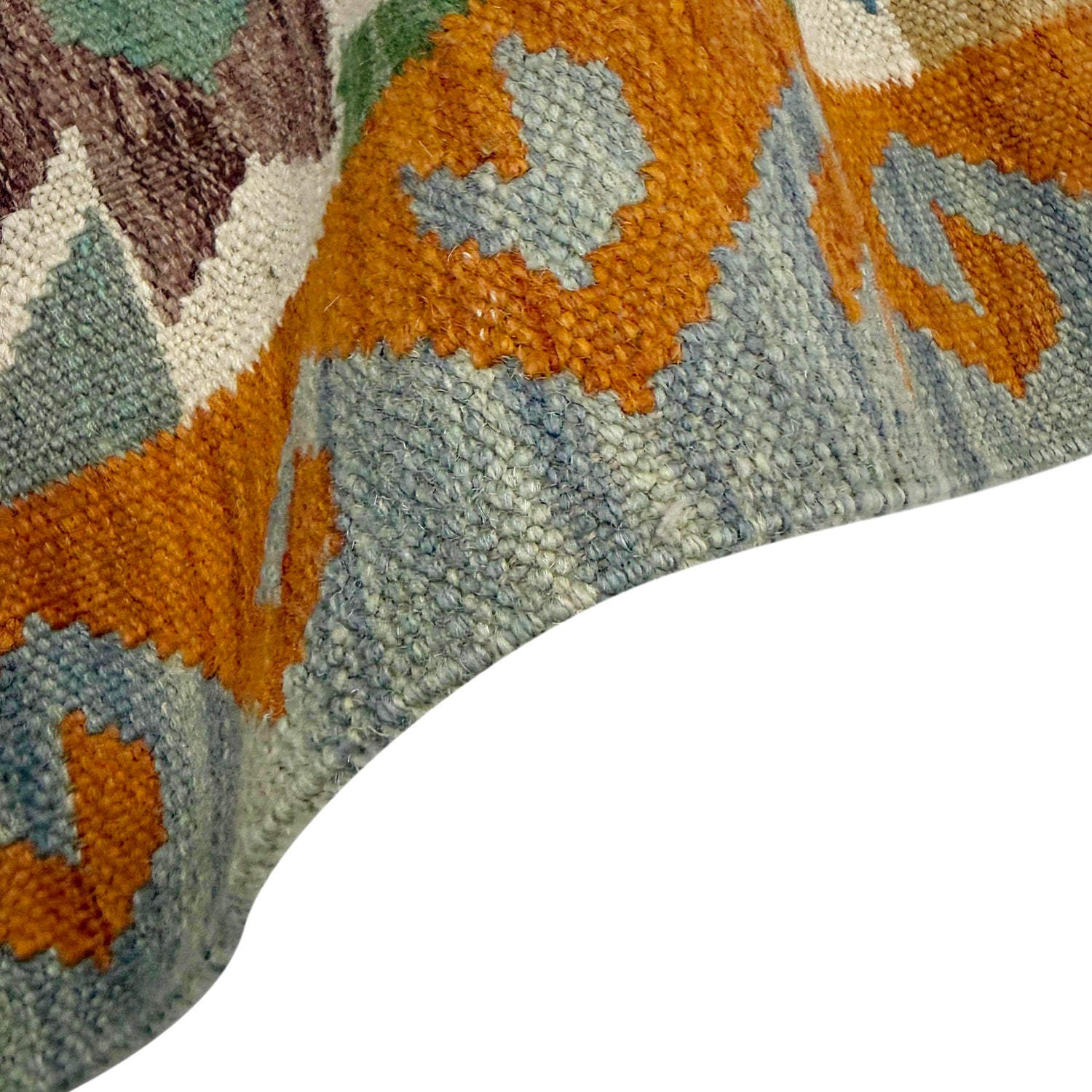 Handmade Vegetable Kilim 2' 7" x 4' 1" (ft) - No. R38977