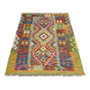 Handmade Vegetable Kelim 3' 5" x 4' 11" (ft) - No. R38979