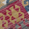 Handmade Vegetable Kilim 3' 5" x 4' 8" (ft) - No. R38981