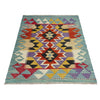 Handmade Vegetable Kelim 3' 6" x 4' 9" (ft) - No. R38982