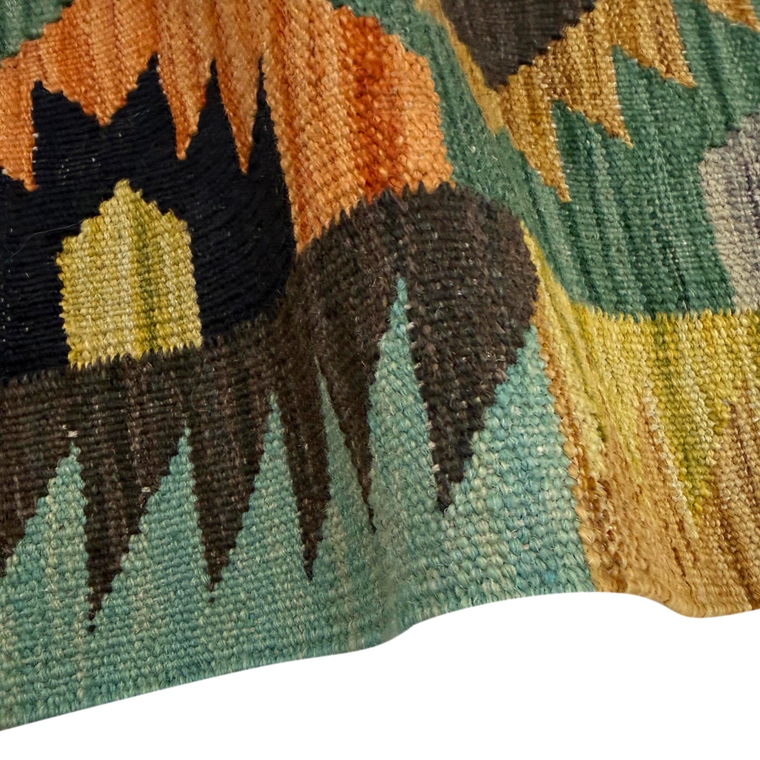 Handmade Vegetable Kilim 3' 4" x 5' 0" (ft) - No. R38986