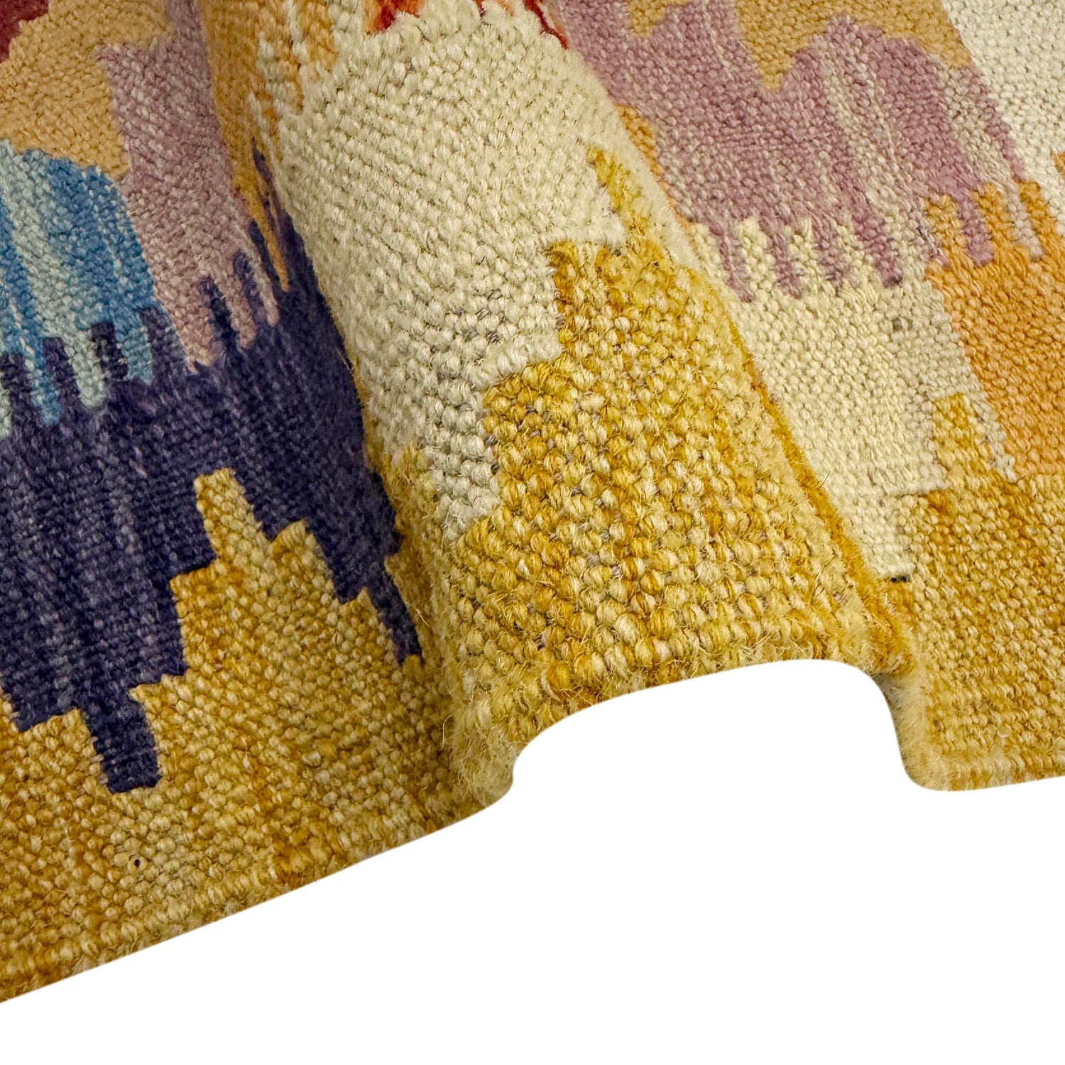 Handmade Vegetable Kelim 2' 10" x 4' 2" (ft) - No. R38987