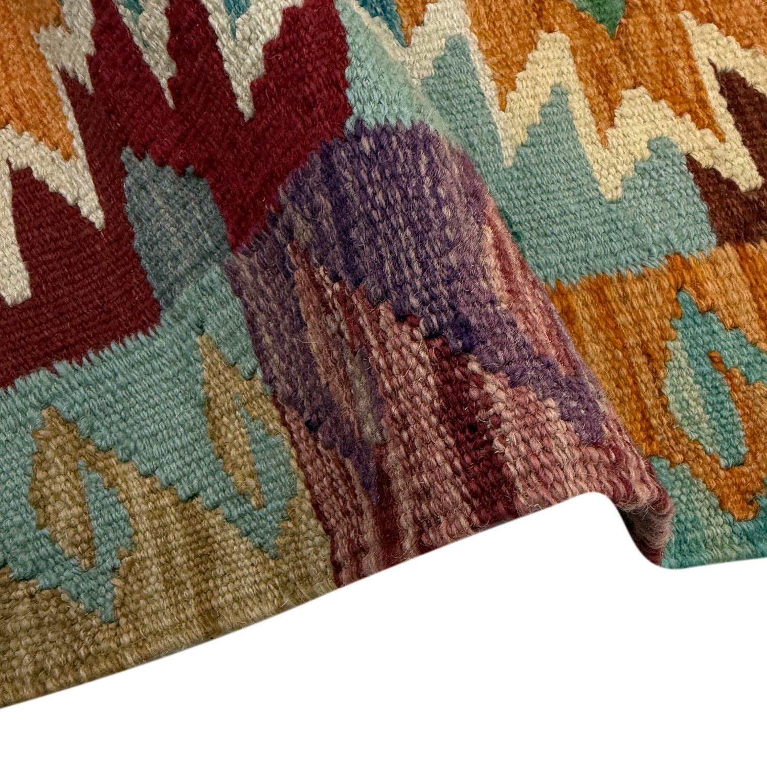 Handmade Vegetable Kilim 2' 7" x 3' 11" (ft) - No. R38992