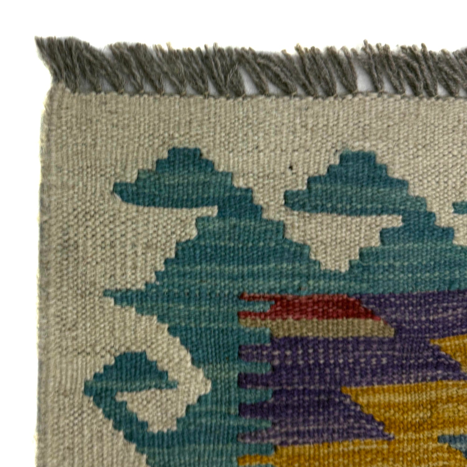 Handmade Vegetable Kilim 2' 7" x 3' 10" (ft) - No. R38995