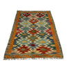 Handmade Vegetable Kelim 2' 7" x 3' 10" (ft) - No. R38996