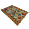 Handmade Vegetable Kelim 2' 7" x 3' 10" (ft) - No. R38996
