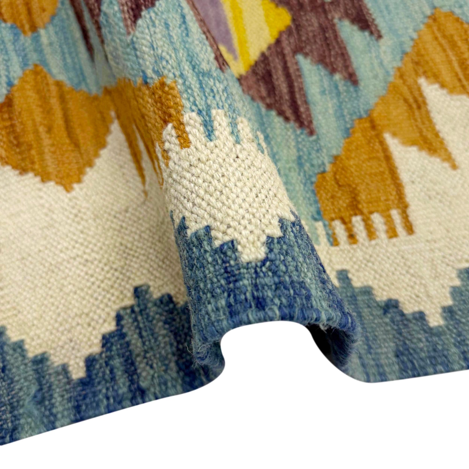 Handmade Vegetable Kilim 2' 10" x 3' 11" (ft) - No. R38997