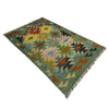 Handmade Vegetable Kilim 2' 7" x 4' 1" (ft) - No. R38999