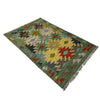 Handmade Vegetable Kilim 2' 7" x 4' 1" (ft) - No. R38999