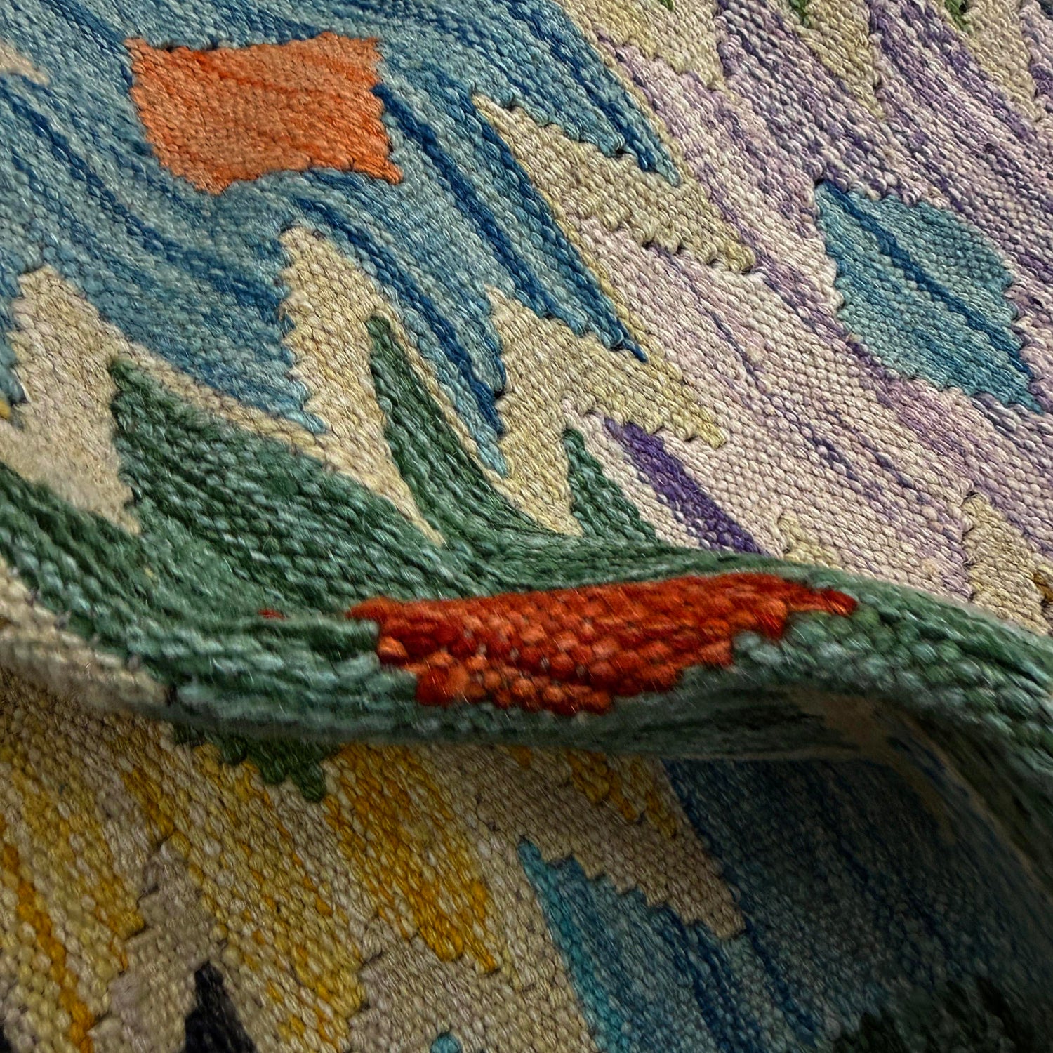 Handmade Vegetable Kilim 2' 7" x 4' 1" (ft) - No. R38999