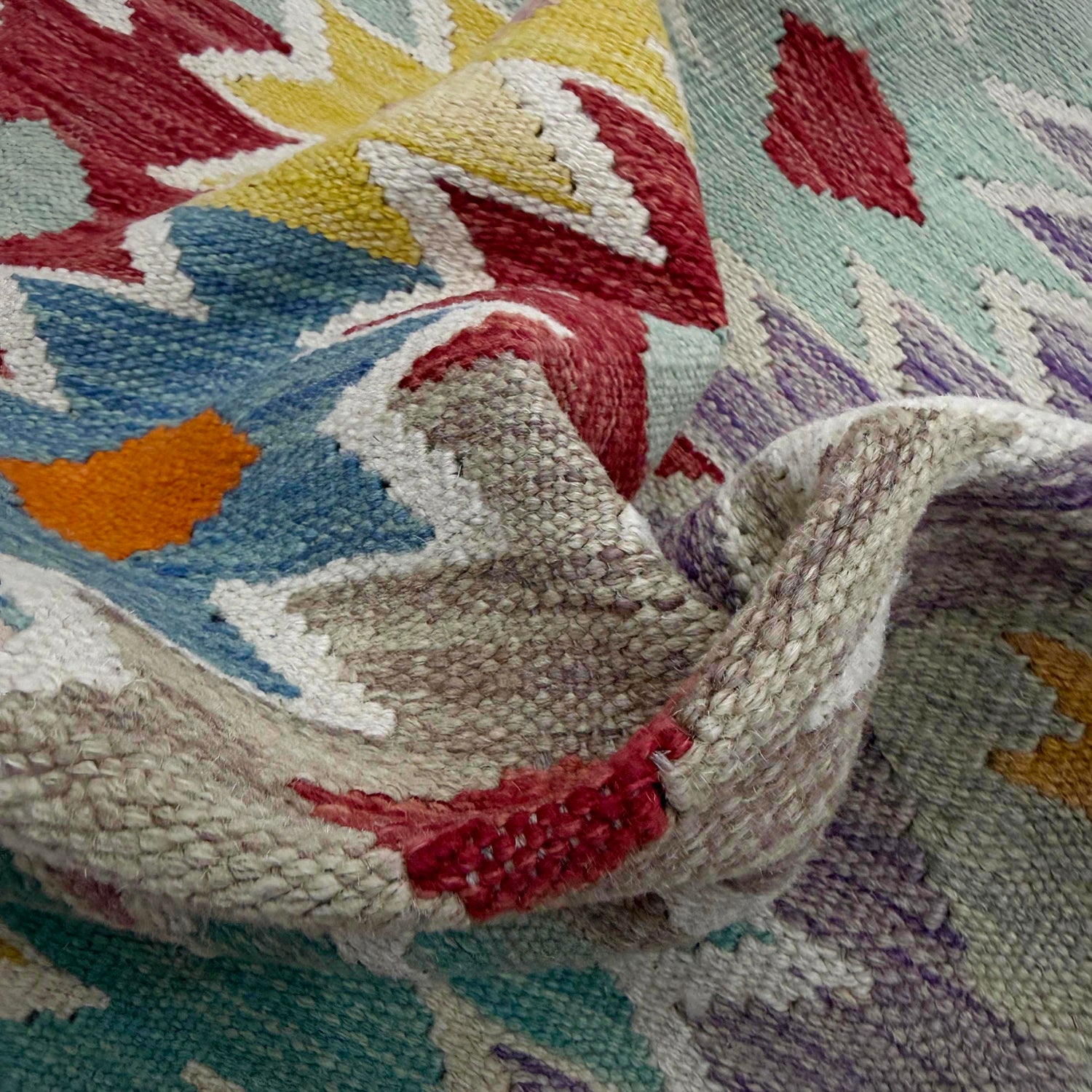Handmade Vegetable Kelim 2' 7" x 4' 0" (ft) - No. R39001