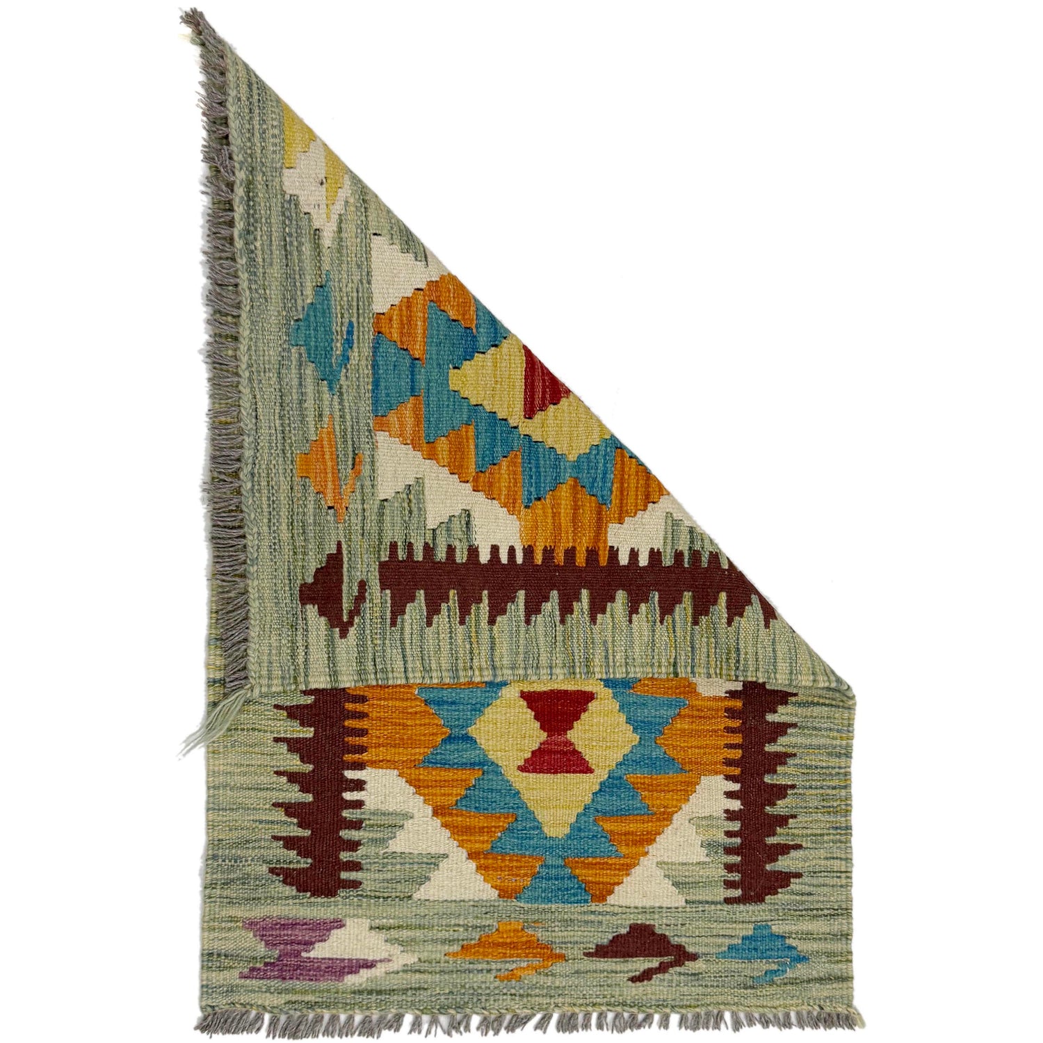 Handmade Vegetable Kelim 2' 0" x 3' 0" (ft) - No. R39009