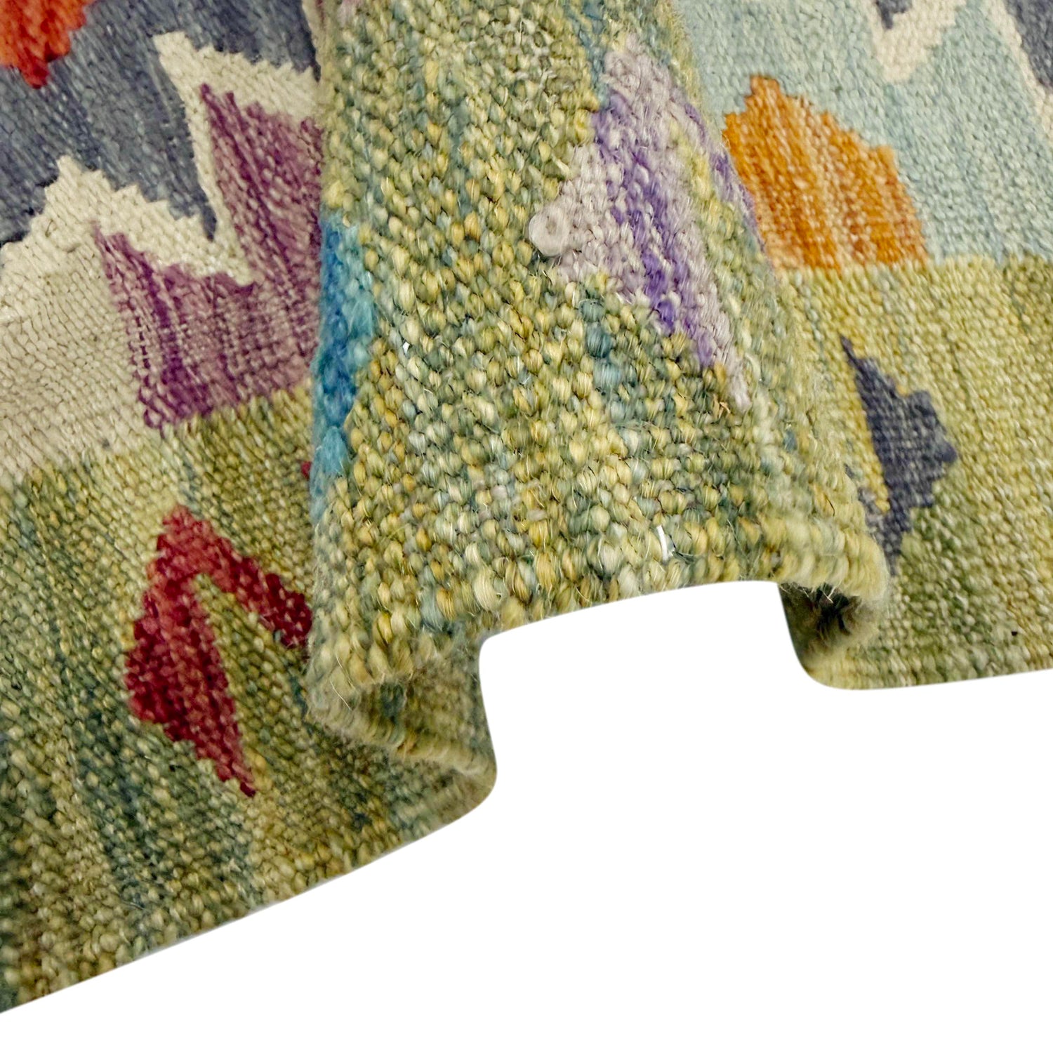 Handmade Vegetable Kelim 2' 6" x 4' 1" (ft) - No. R39017