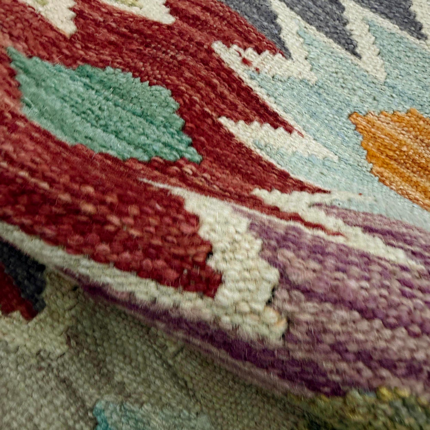 Handmade Vegetable Kelim 2' 6" x 4' 1" (ft) - No. R39017