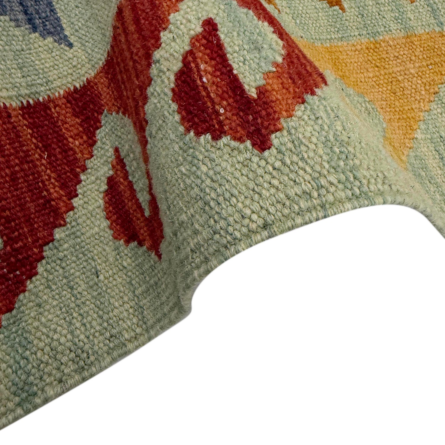 Handmade Vegetable Kilim 2' 7" x 4' 2" (ft) - No. R39018