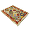 Handmade Vegetable Kilim 3' 5" x 5' 1" (ft) - No. R39025