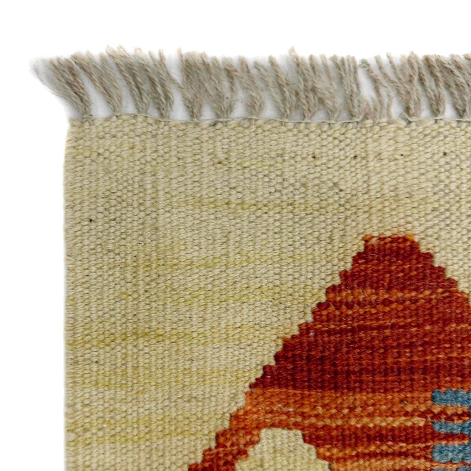 Handmade Vegetable Kilim 3' 5" x 5' 1" (ft) - No. R39025