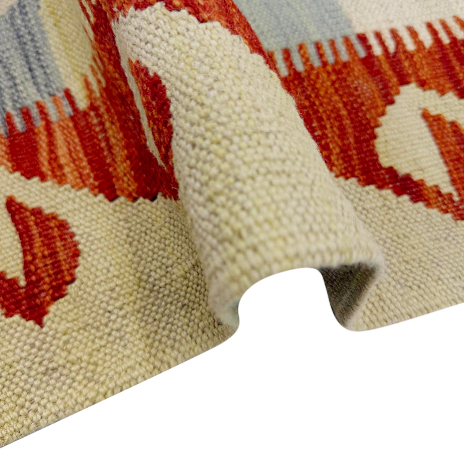 Handmade Vegetable Kilim 3' 5" x 5' 1" (ft) - No. R39025