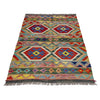 Handmade Vegetable Kilim 3' 4" x 4' 10" (ft) - No. R39027