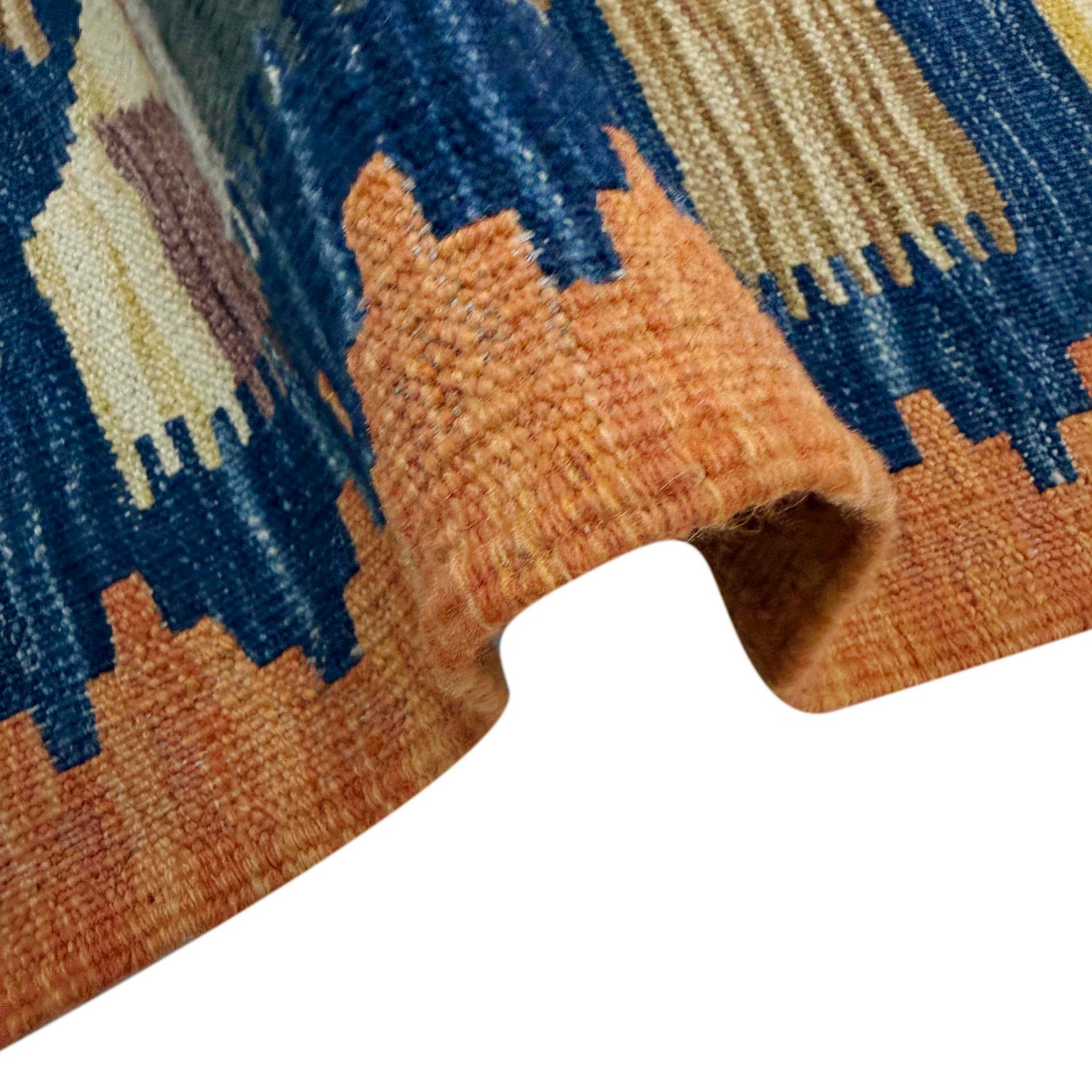 Handmade Vegetable Kilim 3' 4" x 4' 10" (ft) - No. R39028