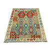 Handmade Vegetable Kelim 3' 5" x 5' 2" (ft) - No. R39031