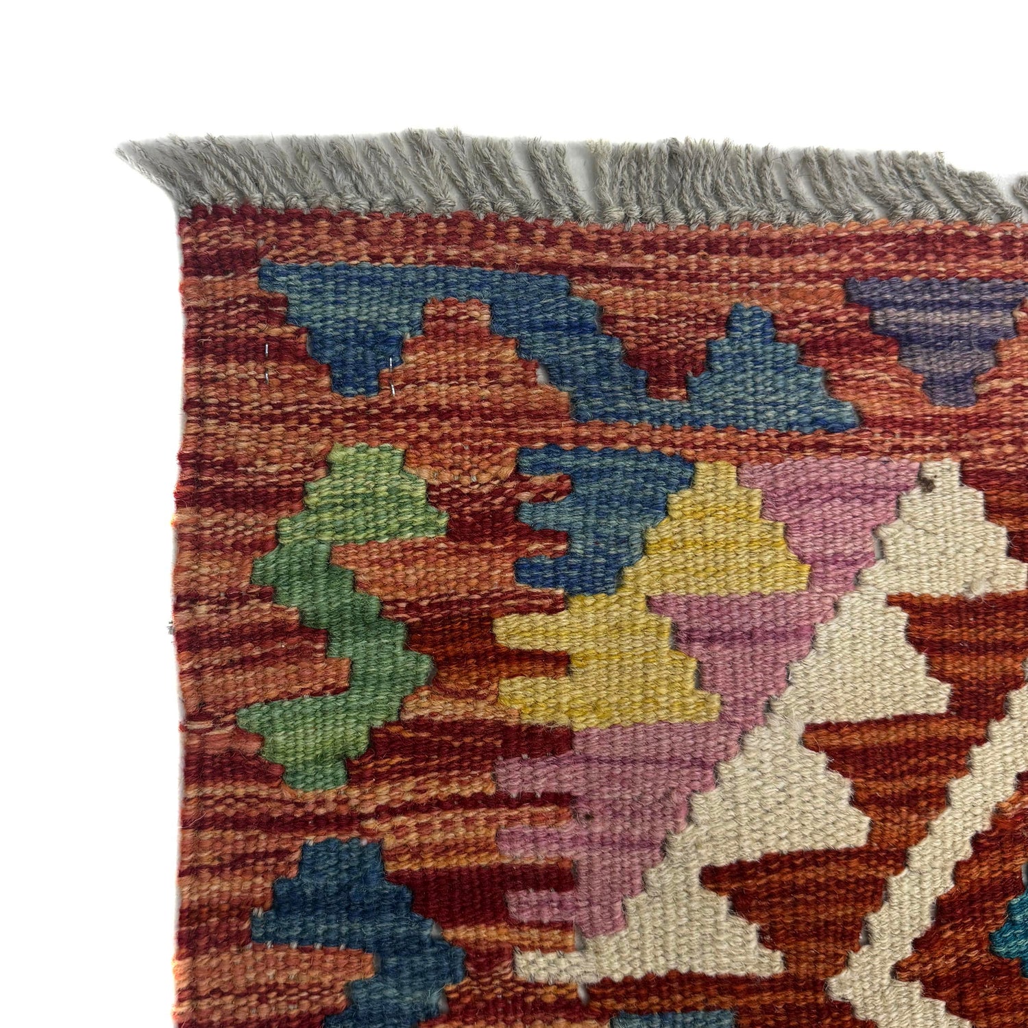 Handmade Vegetable Kelim 3' 6" x 4' 11" (ft) - No. R39032