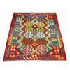 Handmade Vegetable Kelim 5' 1" x 6' 8" (ft) - No. R39035