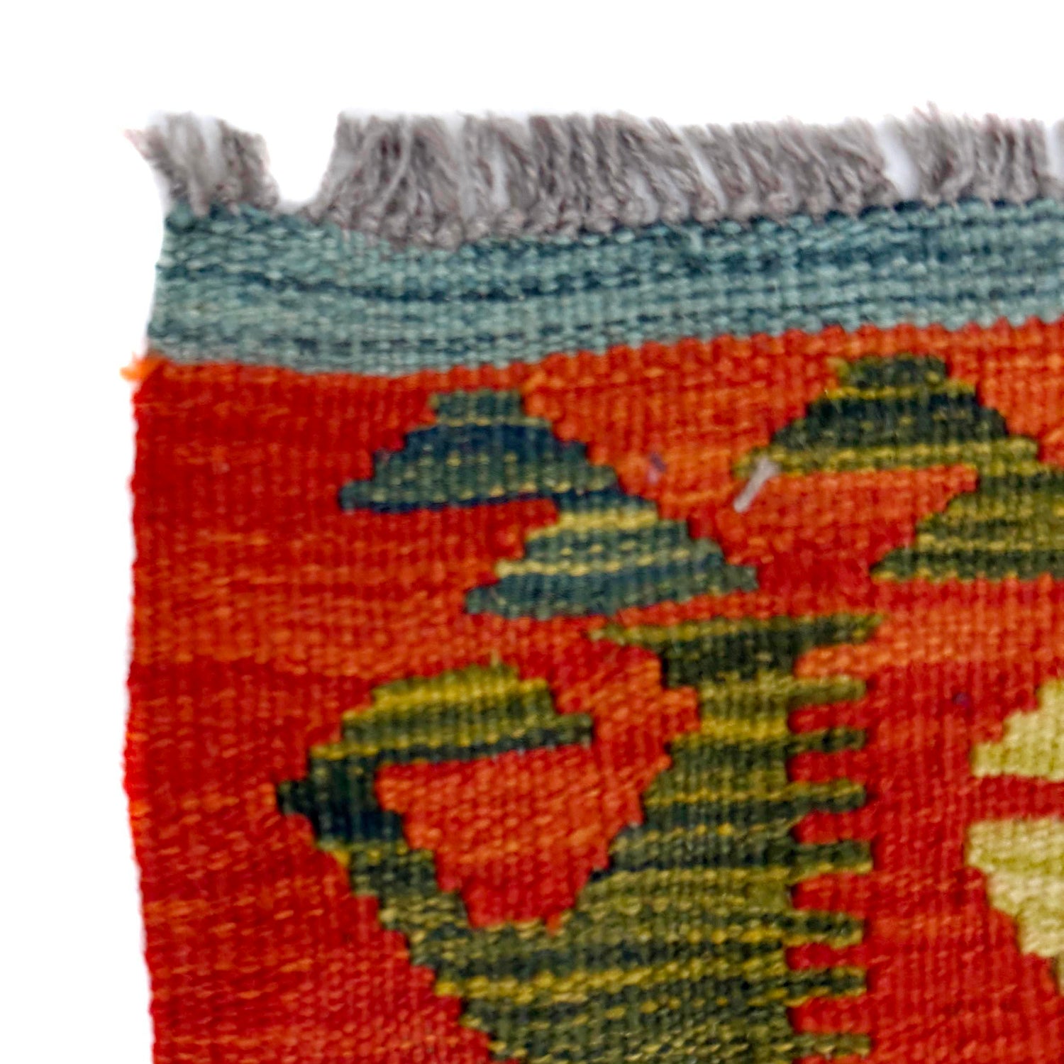 Handmade Vegetable Kelim 5' 1" x 6' 8" (ft) - No. R39035