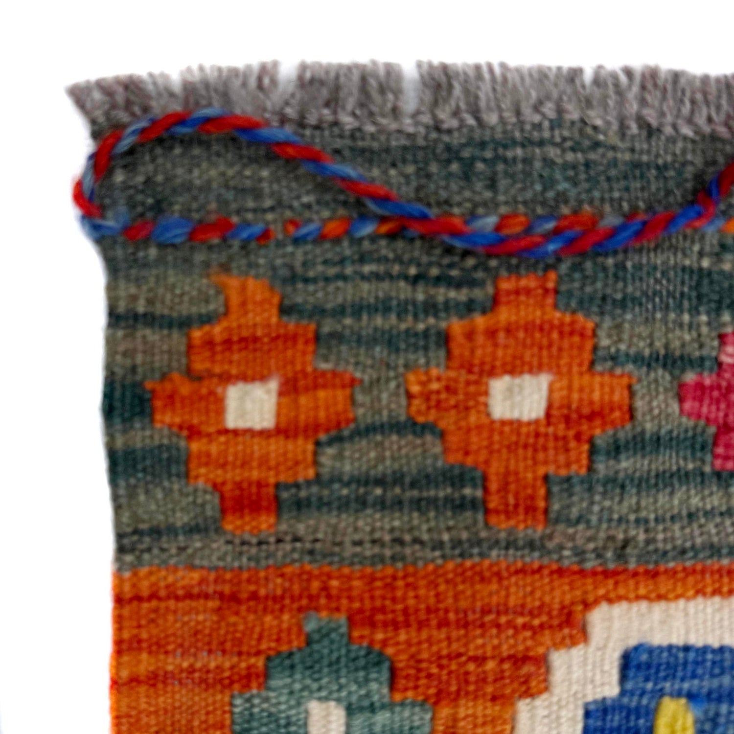 Handmade Vegetable Kilim 5' 2" x 6' 7" (ft) - No. R39036