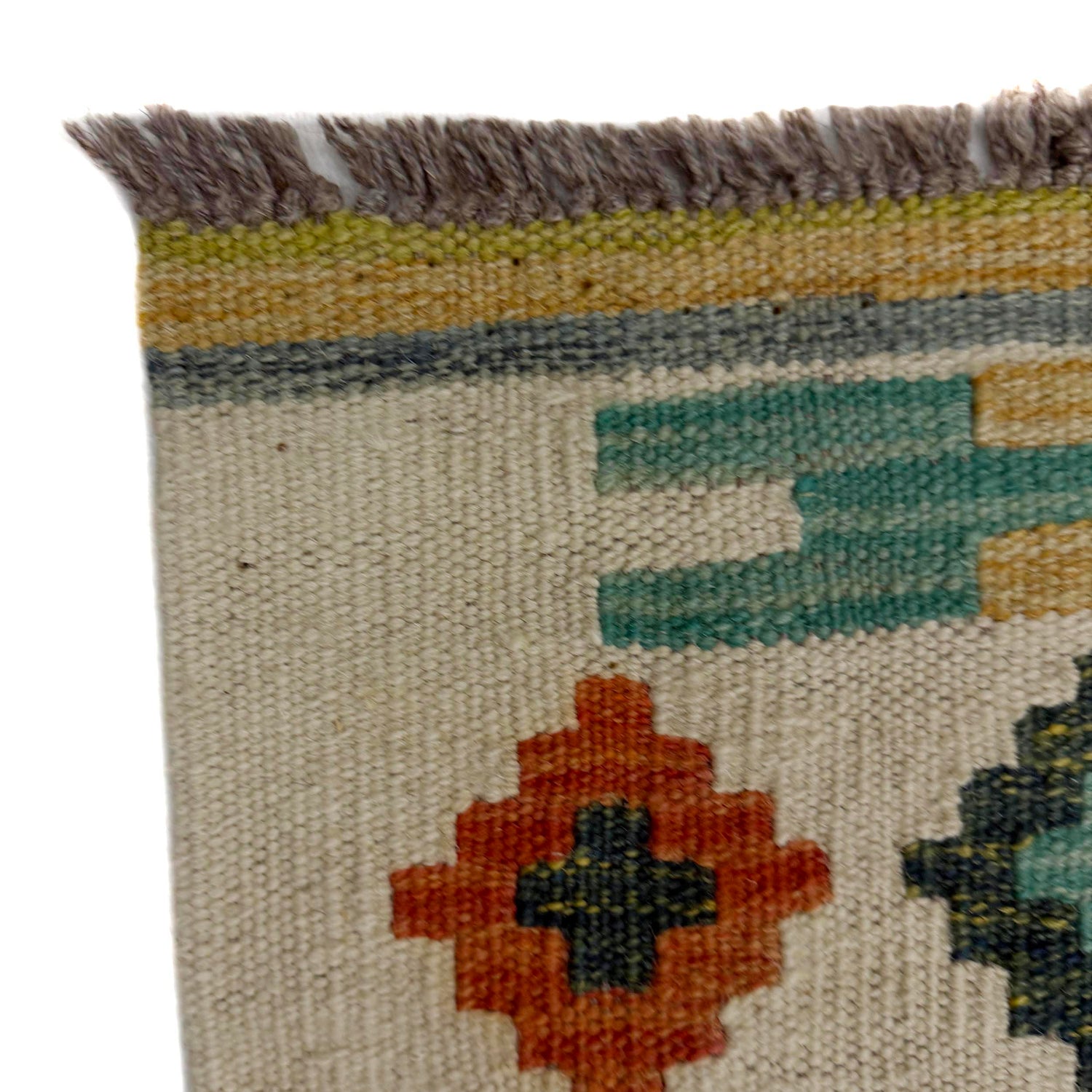 Handmade Vegetable Kilim 4' 11" x 6' 7" (ft) - No. R39050