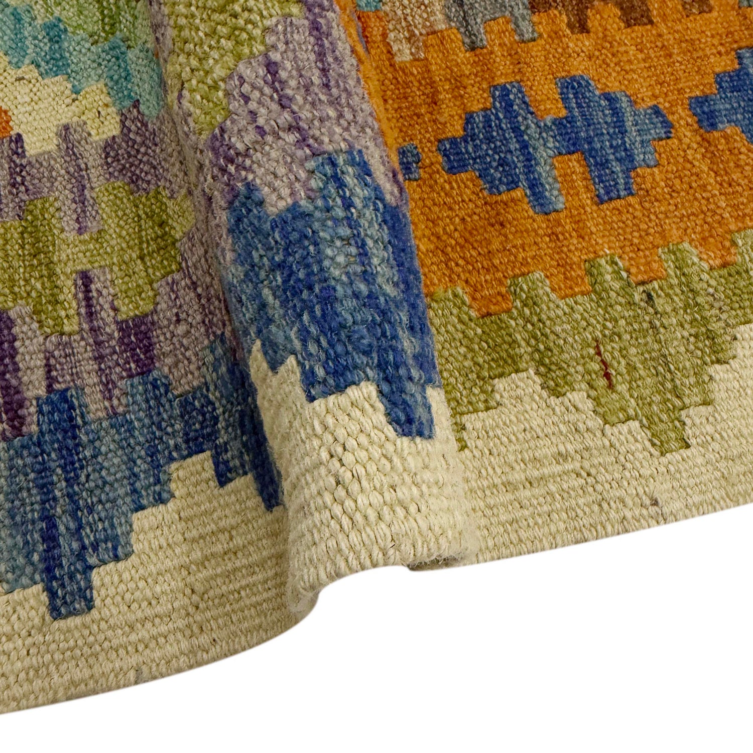 Handmade Vegetable Kelim 6' 0" x 8' 6" (ft) - No. R39063