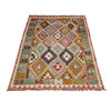 Handmade Vegetable Kelim 5' 1" x 7' 7" (ft) - No. R39065