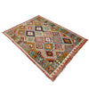 Handmade Vegetable Kelim 5' 1" x 7' 7" (ft) - No. R39065