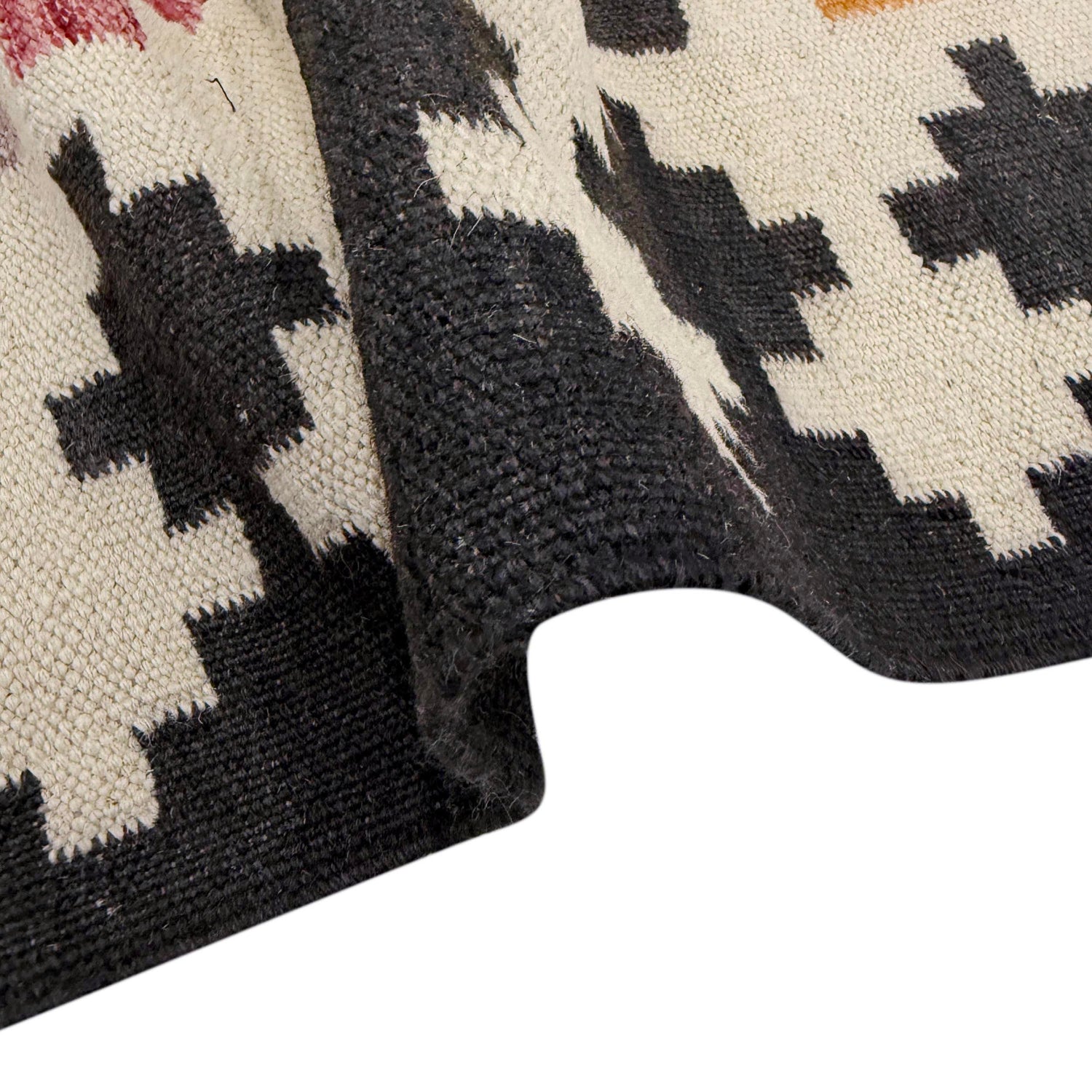 Handmade Vegetable Kilim 5' 7" x 7' 9" (ft) - No. R39066