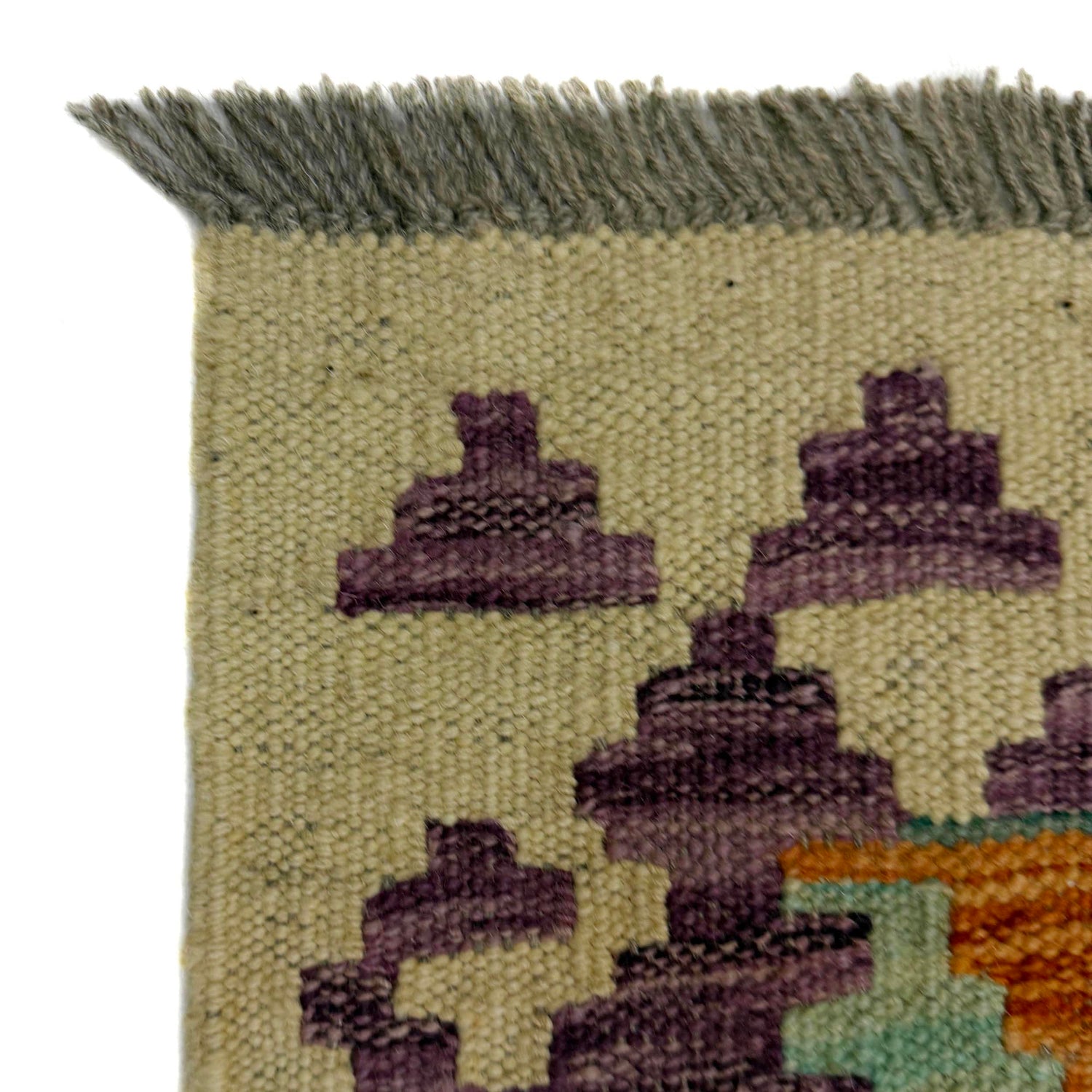 Handmade Vegetable Kilim 5' 10" x 8' 0" (ft) - No. R39069