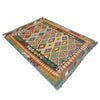 Handmade Vegetable Kelim 5' 4" x 7' 8" (ft) - No. R39071