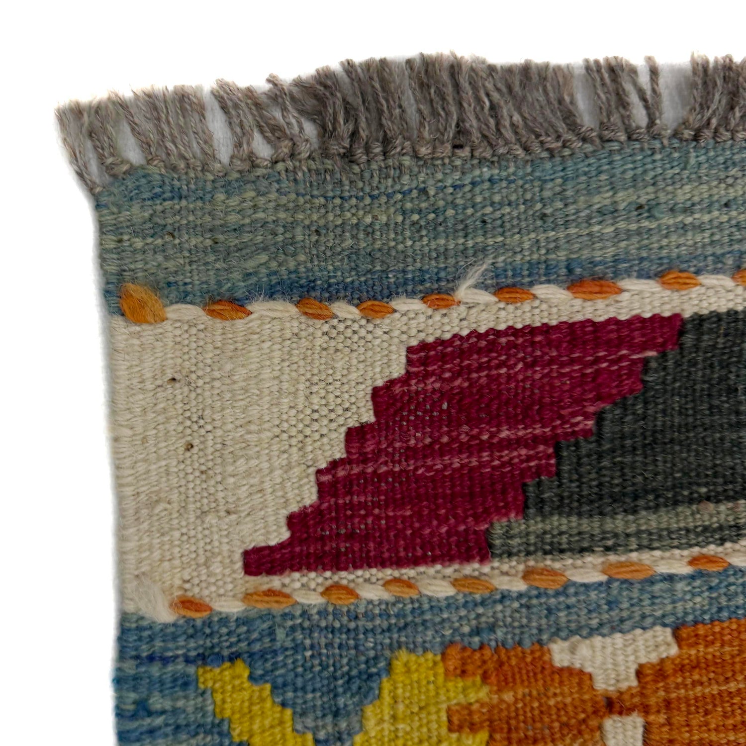 Handmade Vegetable Kelim 5' 4" x 7' 8" (ft) - No. R39071