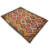 Handmade Vegetable Kilim 4' 4" x 6' 11" (ft) - No. R39072