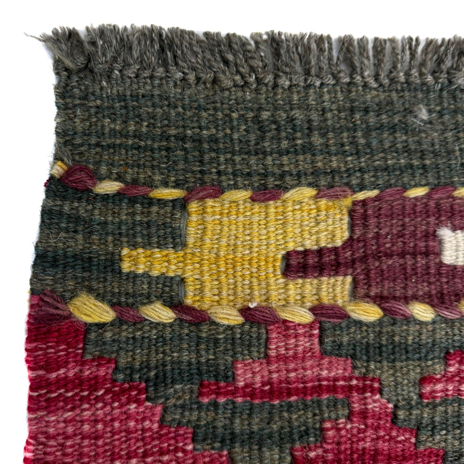 Handmade Vegetable Kilim 4' 4" x 6' 11" (ft) - No. R39072
