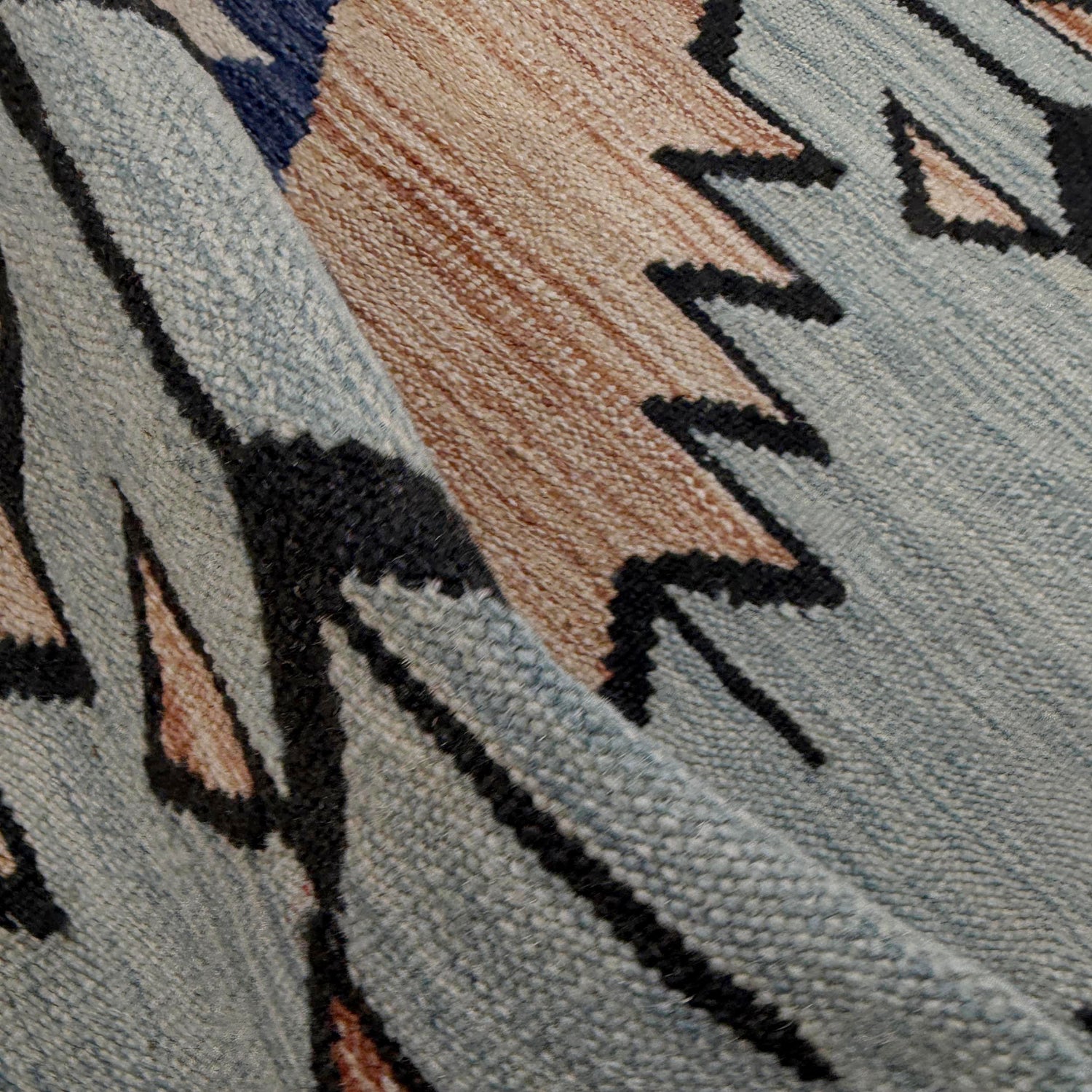 Handmade Vegetable Kilim 4' 1" x 6' 2" (ft) - No. R39076