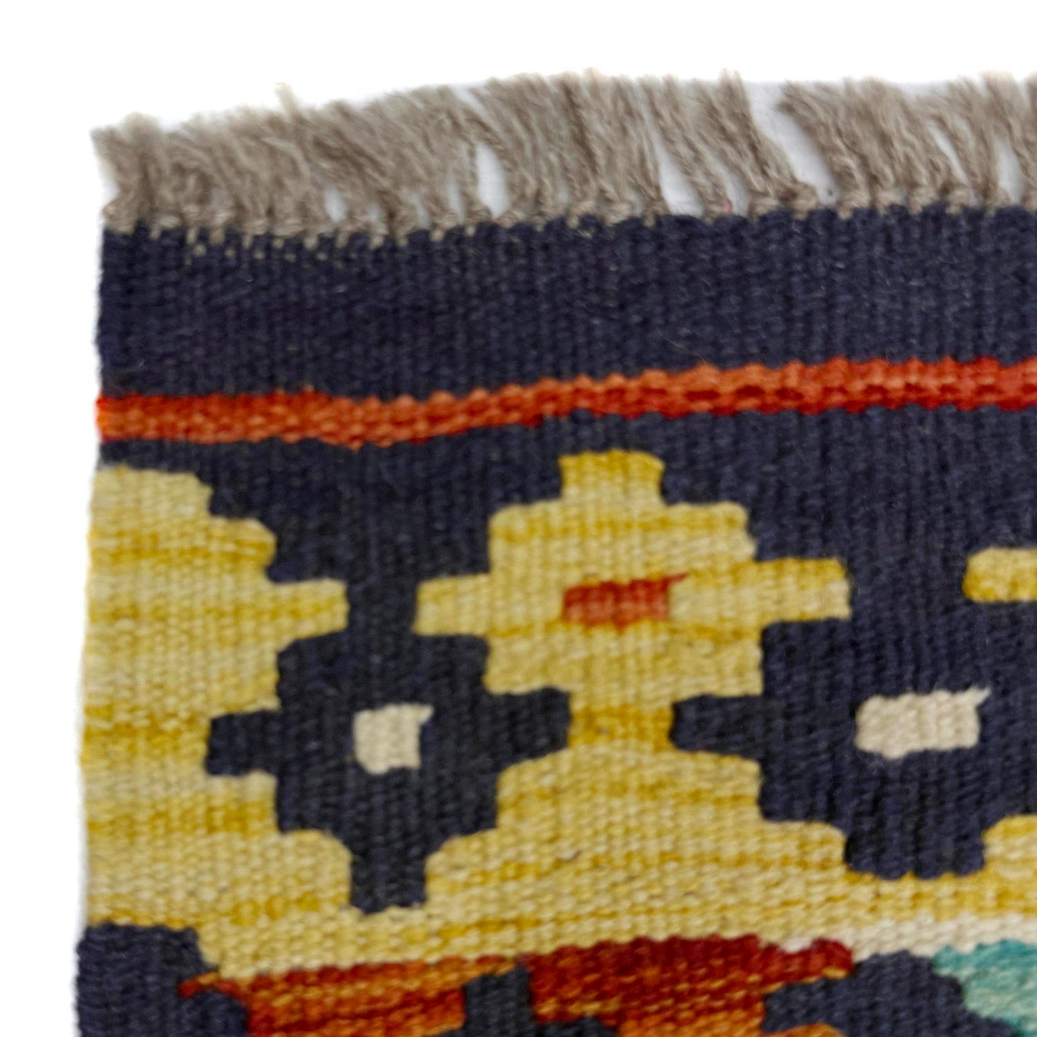 Handmade Vegetable Kilim 5' 11" x 8' 1" (ft) - No. R39079