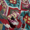 Handmade Vegetable Kilim 5' 2" x 6' 5" (ft) - No. R39080