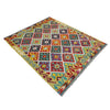 Handmade Vegetable Kelim 5' 1" x 6' 6" (ft) - No. R39084