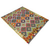 Handmade Vegetable Kelim 5' 1" x 6' 6" (ft) - No. R39084