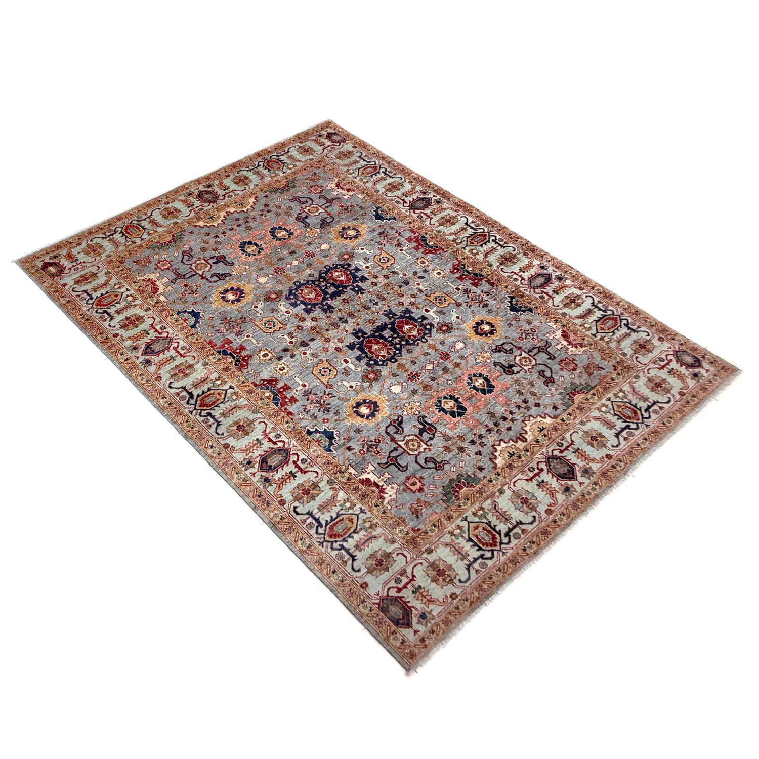 Luxury Sultani Carpet 6' 8" x 9' 9" (ft) - No. R39635