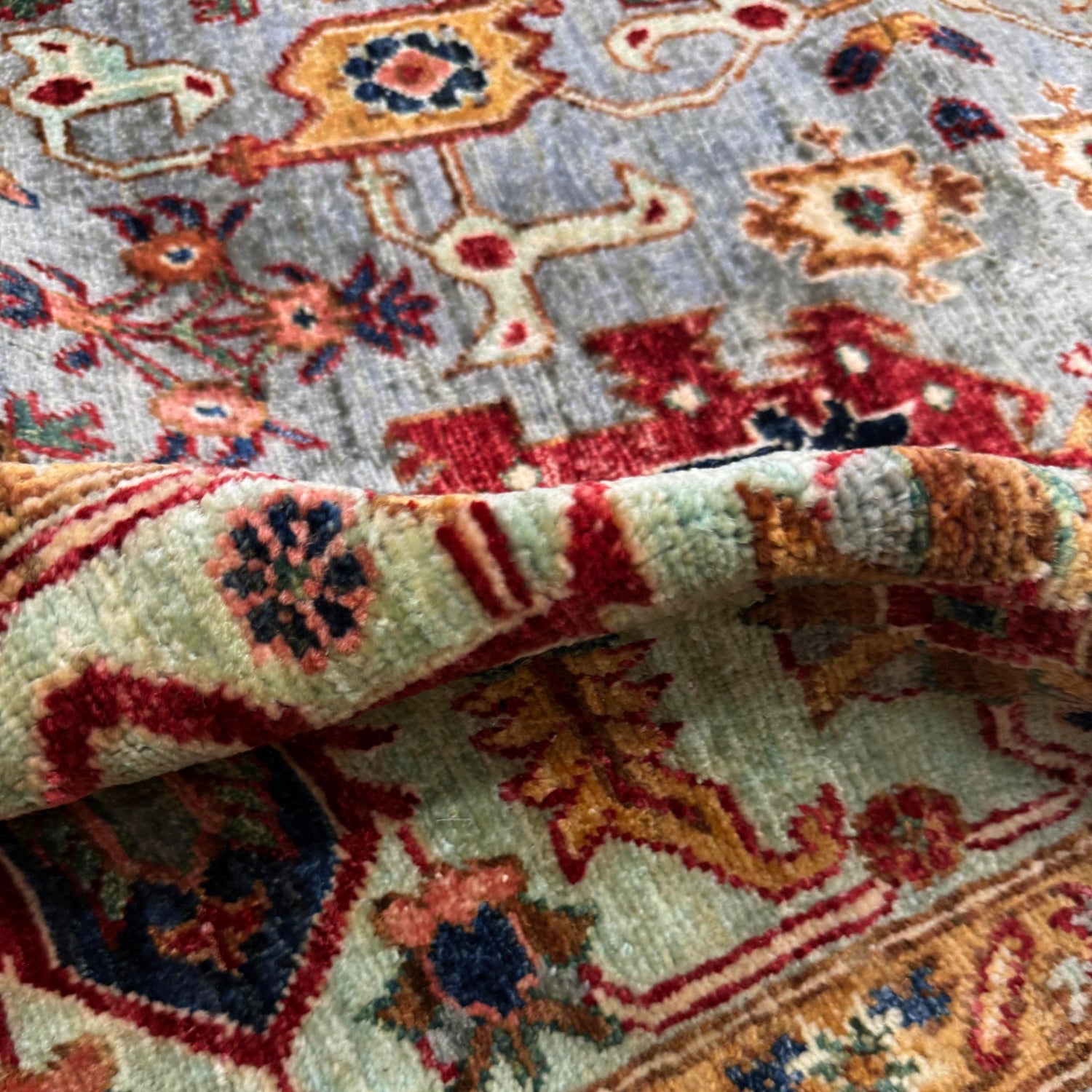 Luxury Sultani Carpet 6' 8" x 9' 9" (ft) - No. R39635