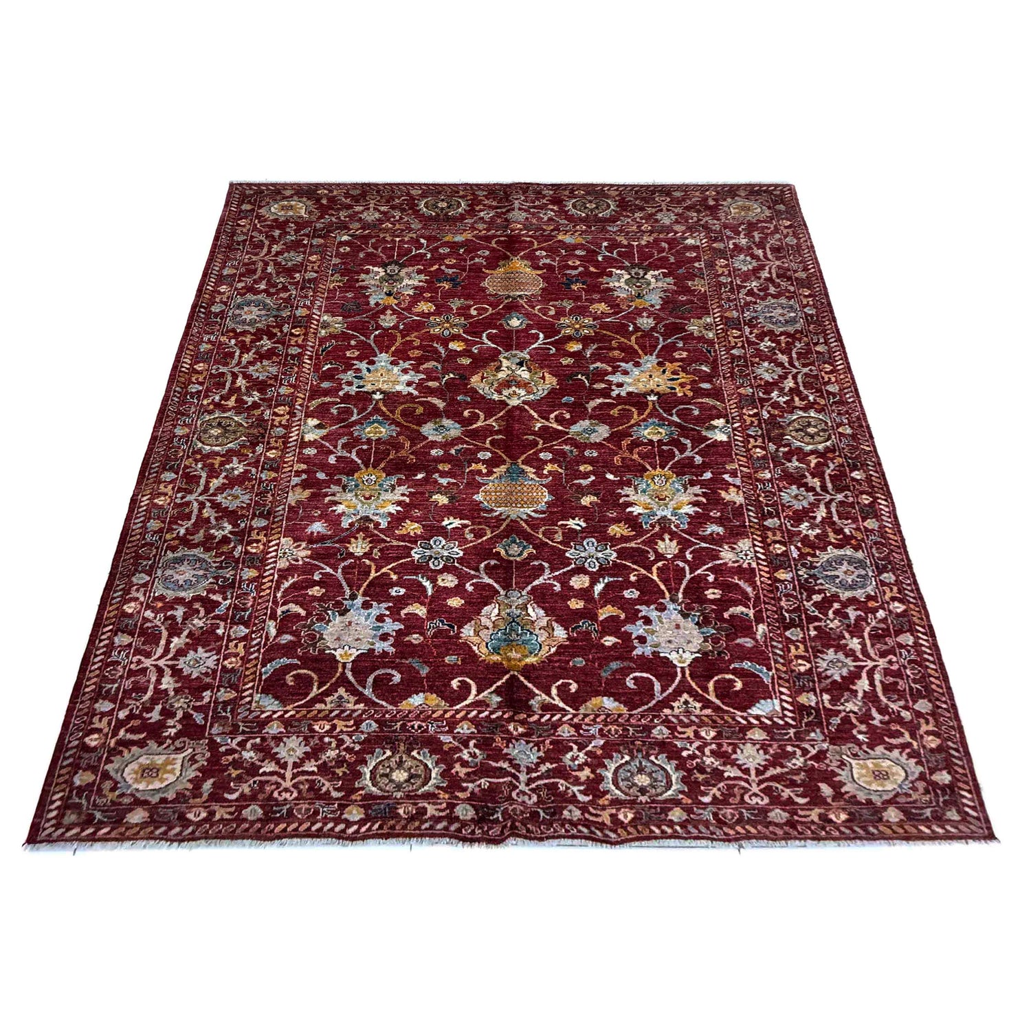 Handmade Sultani Area Rug 5' 8" x 7' 9" (ft) - No. R39636