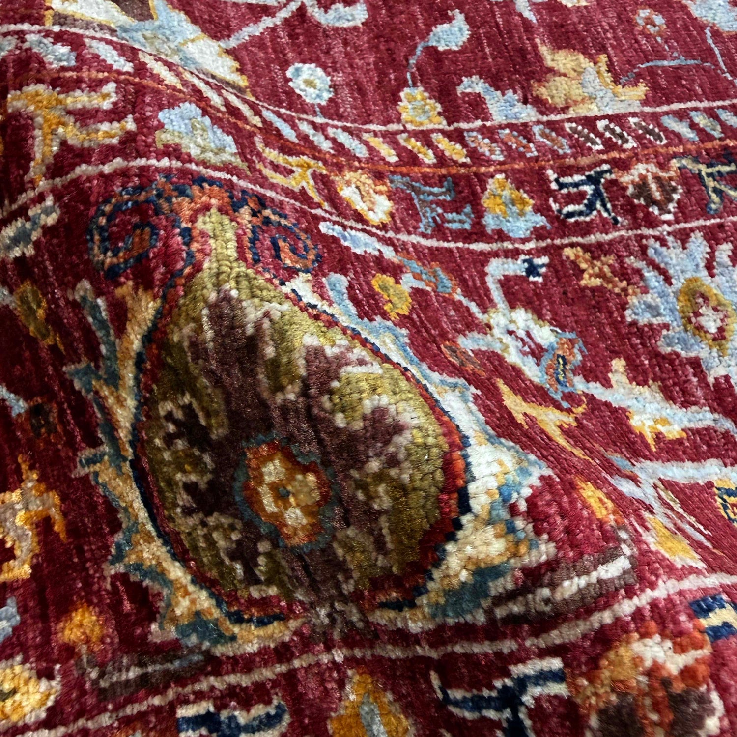 Handmade Sultani Area Rug 5' 8" x 7' 9" (ft) - No. R39636