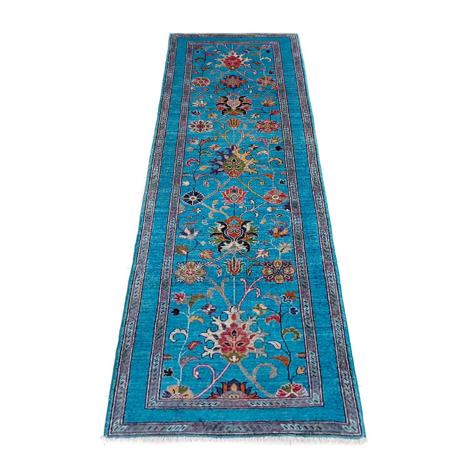 Hand-Knotted Sultani Rug Runner 2' 9" x 9' 4" (ft) - No. R39637